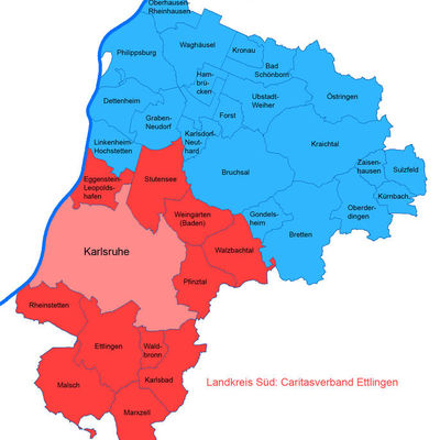 Bild vergrößern: Sprachmittler Karte Landkreis