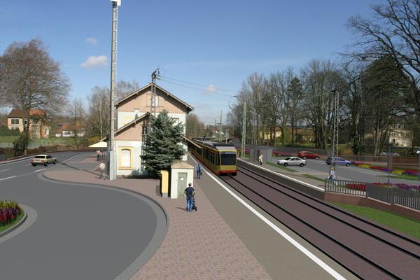 Visualisierung - K 3506 Bahnanlage