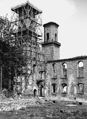 Sanierungsmaßnahmen Turm Klosterruine