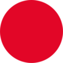 Piktogramm zur Verdeutlichung von Inhalten in Leichter Sprache das einen roten Kreis als Teil des Landkreislogos zeigt