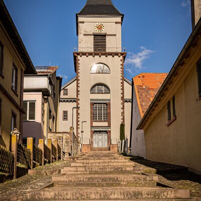 Bild vergrößern: Evangelische Kirche in Wössingen