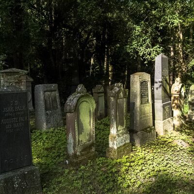 Bild vergrößern: Jüdischer Friedhof in Obergrombach