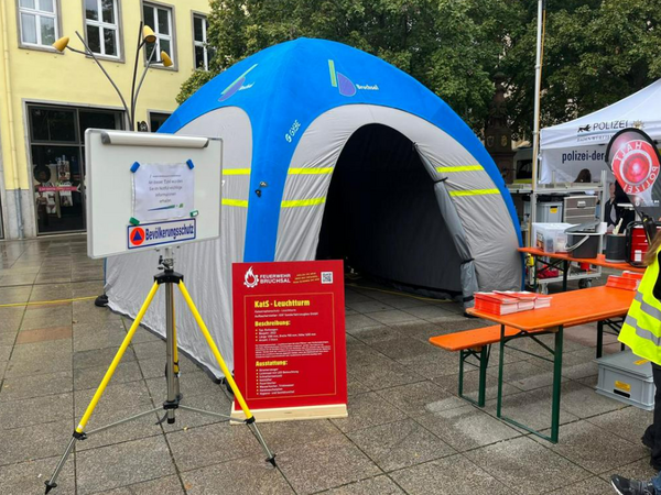 Bild vergrößern: Mobile Notfallinformation in der Stadt Bruchsal