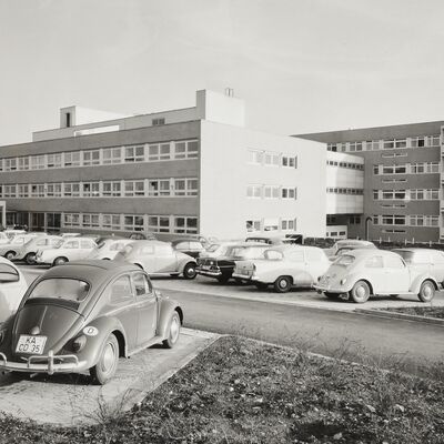 Bild vergrößern: Ansicht der Rechbergklinik Bretten nach deren Eröffnung 1965