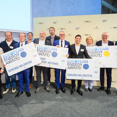 Bild vergrößern: Die Verleihung des European Energy Award 2023, Karlsruhe, Gartenhalle im Kongresszentrum
