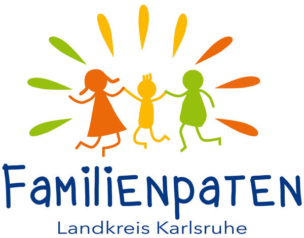 Bild vergrößern: Logo ehrenamtliche Familienpaten im Landkreis Karlsruhe