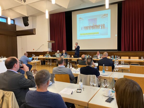 Bild vergr&ouml;&szlig;ern: Die j�ngste B�rgermeisterversammlung fand im B�rgerhaus Malsch statt